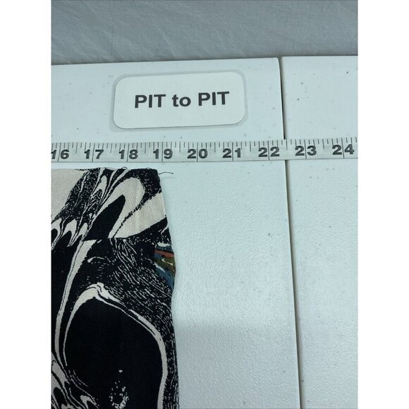 Free‎ People Black Drift Away Tunic Dress XS Cold Shoulder oversized flowy - Picture 9 of 13